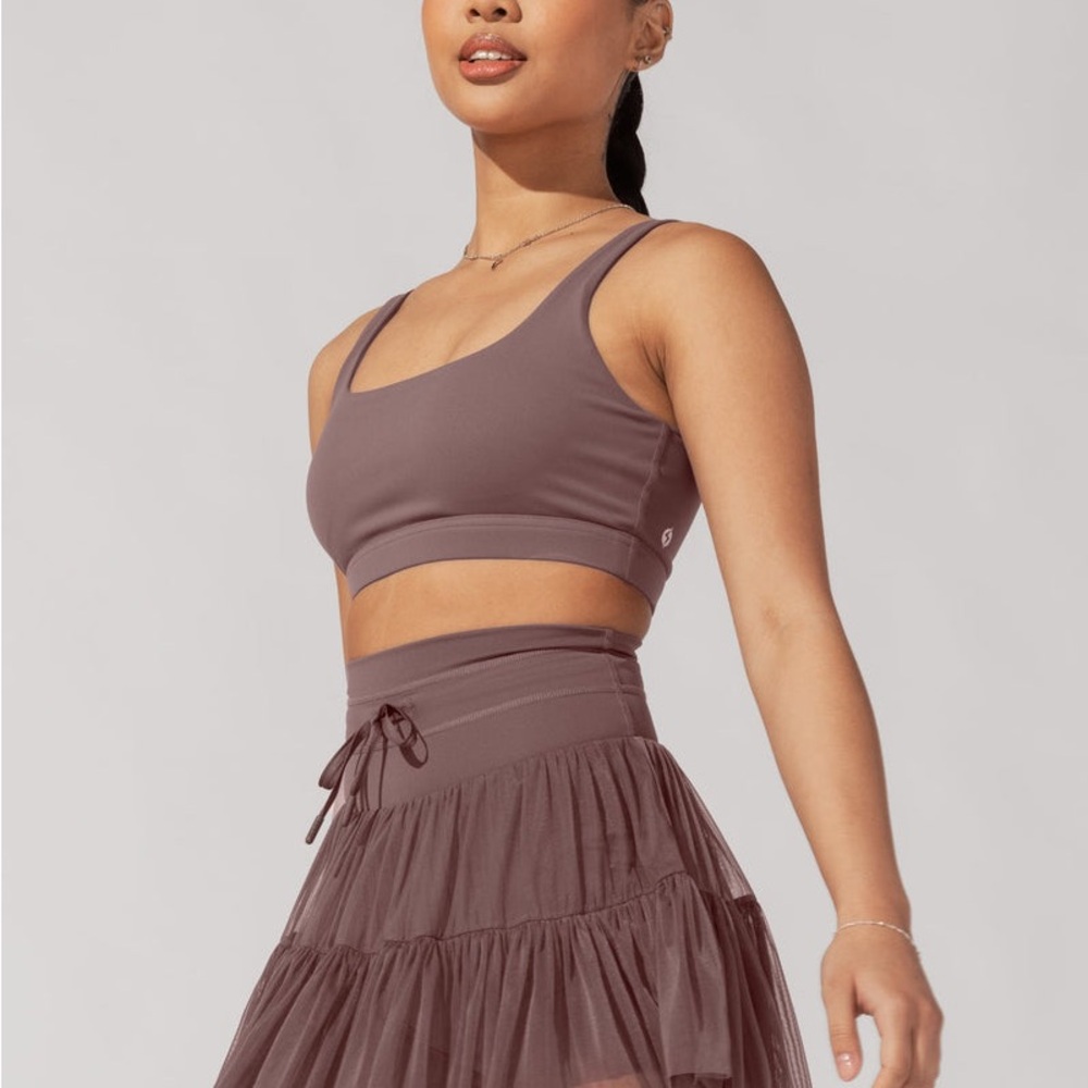 Popflex Pirouette skort - peppercorn